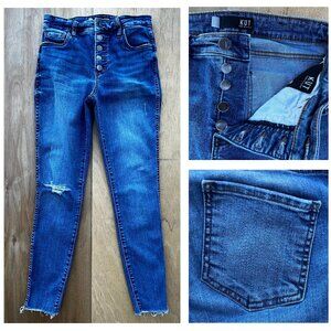KUT FROM THE KLOTH DONNA FAB AB ANKLE SKINNY JEANS WOMEN’S sz 2 High Rise